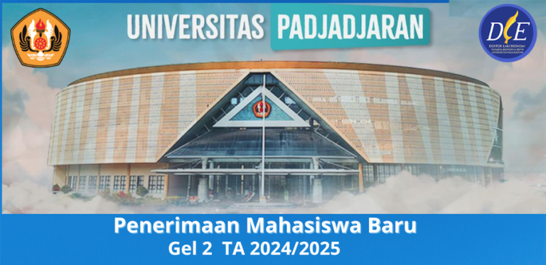 Pengumuman Pendaftaran Mahasiswa Baru Gelombang 2 TA 2024/2025 Program Doktor Ilmu Ekonomi FEB UNPAD