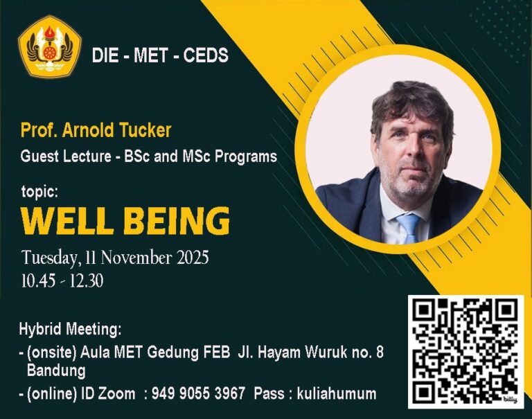 Guest Lecture Prof Arnold Tucker