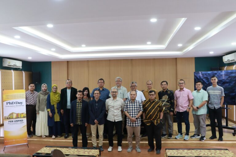 FEB Unpad Selenggarakan PhD Day – Orientation Workshop 2026 bagi Mahasiswa Baru Program Doktor