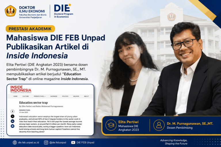 Mahasiswa DIE FEB Unpad Publikasikan Artikel tentang Tantangan Sektor Pendidikan Indonesia di Inside Indonesia