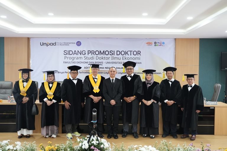 Sidang Promosi Doktor Aditia Kesuma Negara Dalimunthe pada Program Doktor Ilmu Ekonomi FEB Unpad